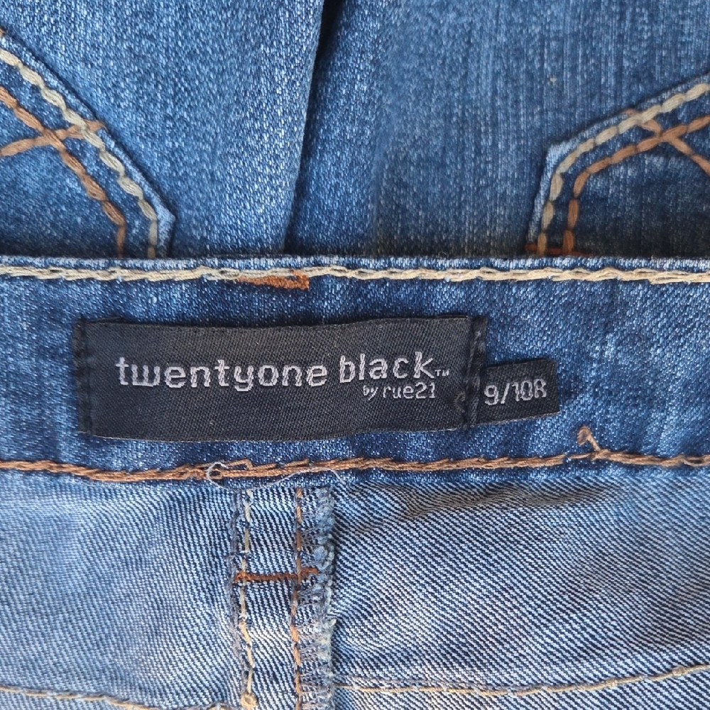 Rue21 Distressed Blue Boot Cut Jeans - Picture 9 of 16